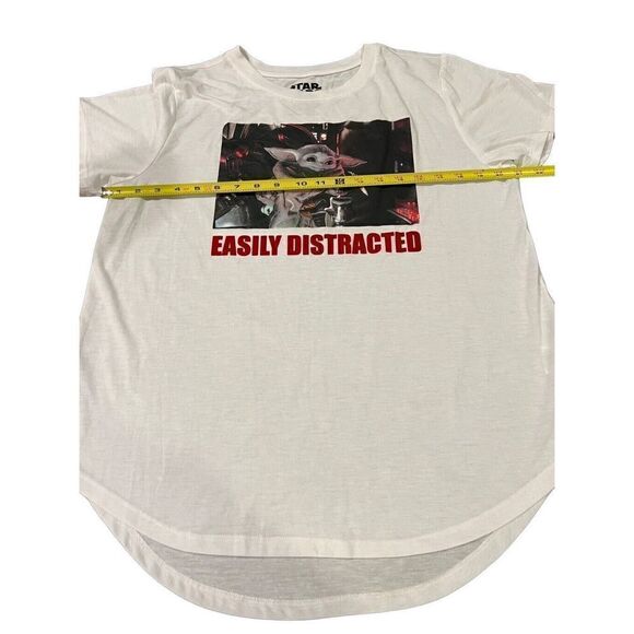 Star Wars baby YODA easily distracted tee - Picture 8 of 11